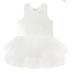Iloveplum tutu - B.A.E metallic white